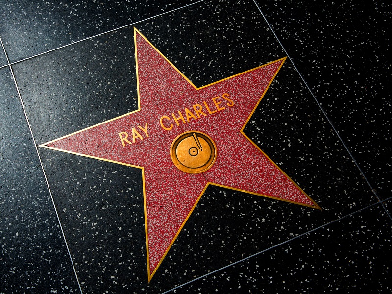 L.A., Ray Charles, Star