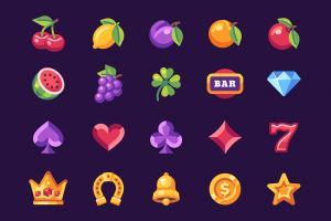 slot, slot machine, fruit