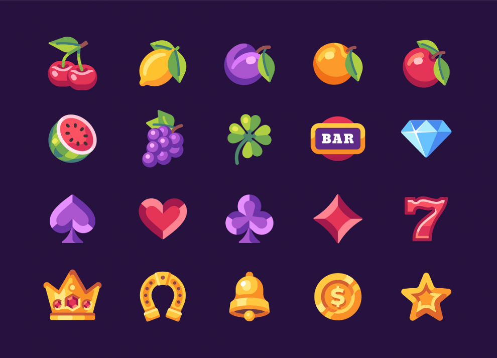 slot, slot machine, fruit